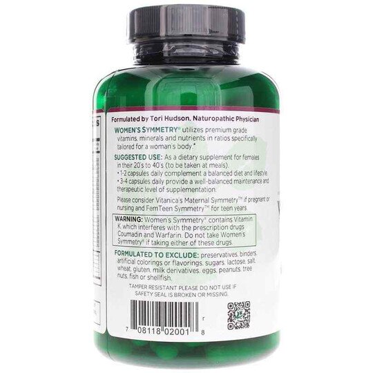 Women's Symmetry Multivitamin, VTA